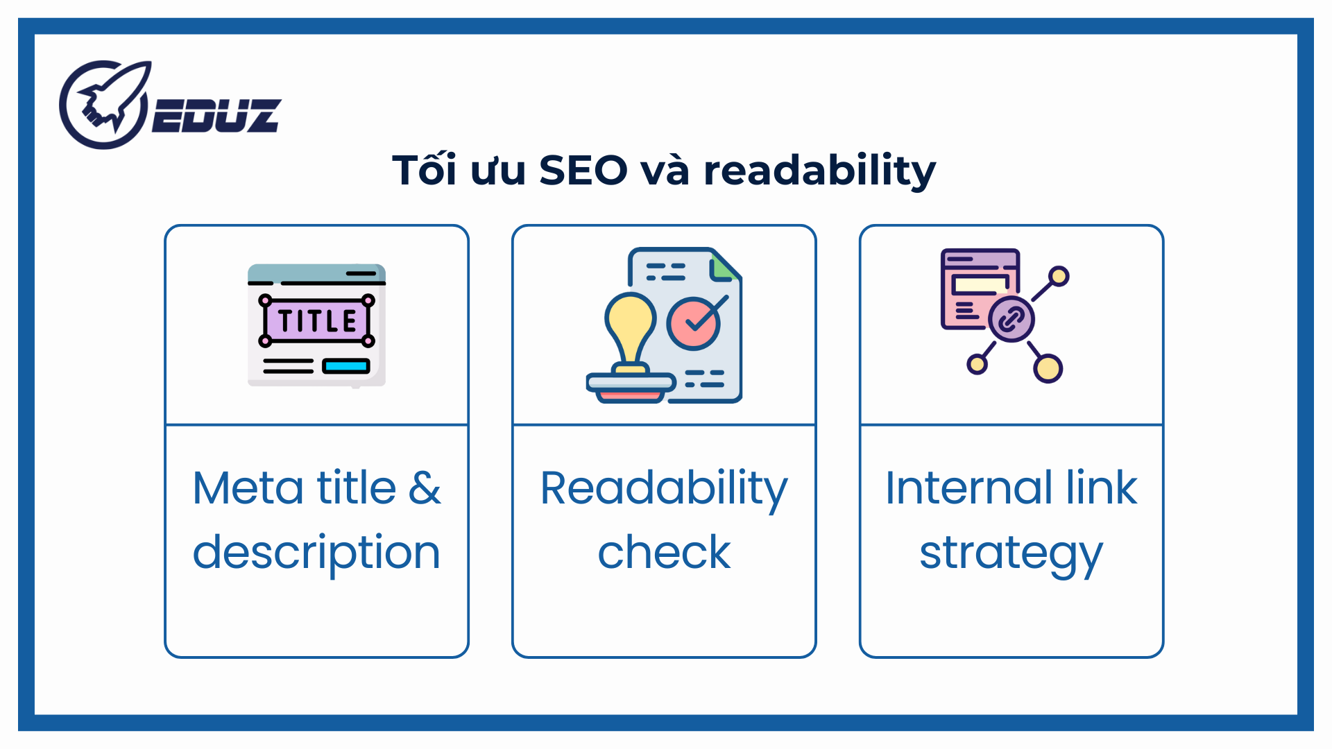 3. Tối ưu SEO và readability